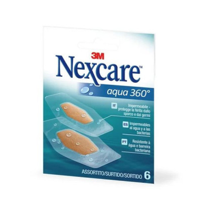 Nexcare Aqua 360 Tiras 6 Envelope | Farmácia d'Arrábida