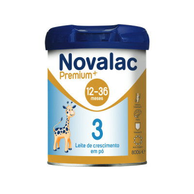 Novalac Premium+ 3 Leite 12-36M 800g | Farmácia d'Arrábida