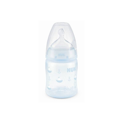 Nuk First Choice Biberão Silicone Blue 0-6M 150ml
