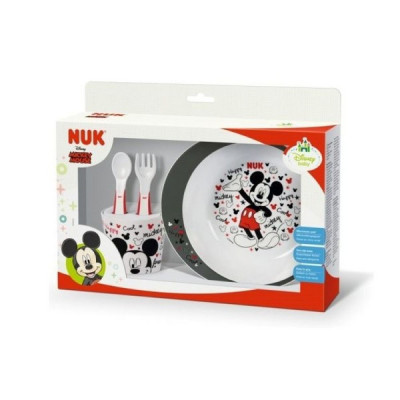 Nuk Mickey Mouse Conjunto Alimentação +9M