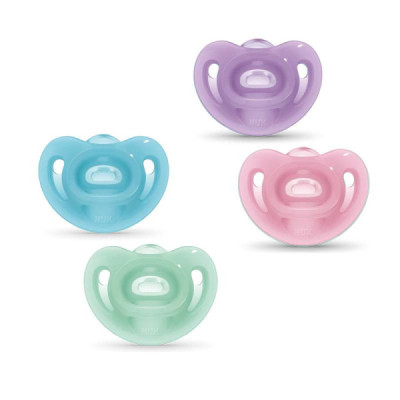Nuk Sensitive Chupetas Silicone 0-6M