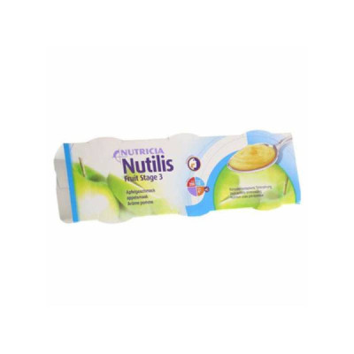 Nutilis Fruit Stage 3 Pudins Maçã 3x150g | Farmácia d'Arrábida