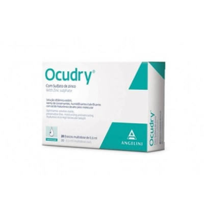 Ocudry Sol Oft Est 0,6mL X20 | Farmácia d'Arrábida