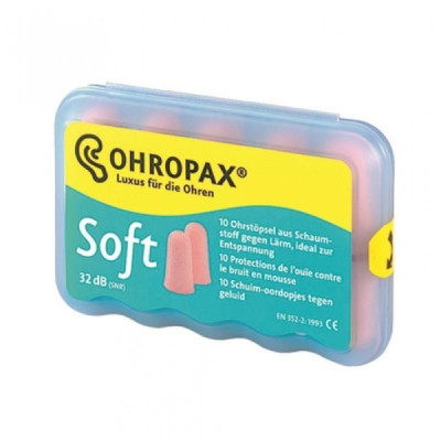 Ohropax Soft Tampoes Auric Espuma X10 | Farmácia d'Arrábida