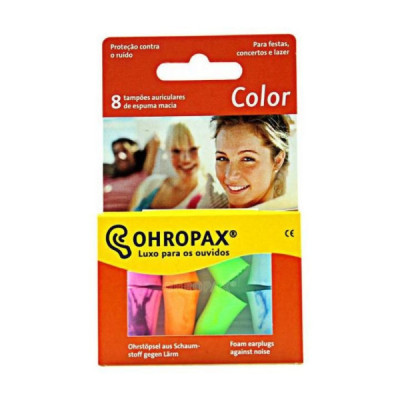 Ohropax Tampoes Aud Espuma Macia Color X8 | Farmácia d'Arrábida