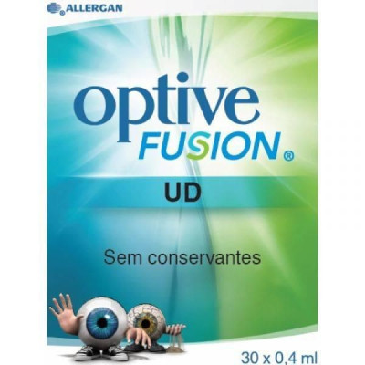 Optive Fusion Ud Sol Ocular 0,4 mL X 30 | Farmácia d'Arrábida