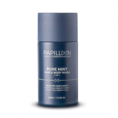 Papillon Pure Mint Hair&Body Wash 100mL | Farmácia d'Arrábida