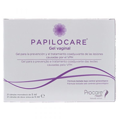 Papilocare Gel Vag Canula 5mL X21