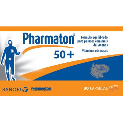 Pharmaton 50+ 30 Caps | Farmácia d'Arrábida