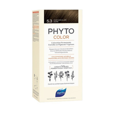Phytocolor Col 5.3 Castanho Cl Dour 2018 | Farmácia d'Arrábida