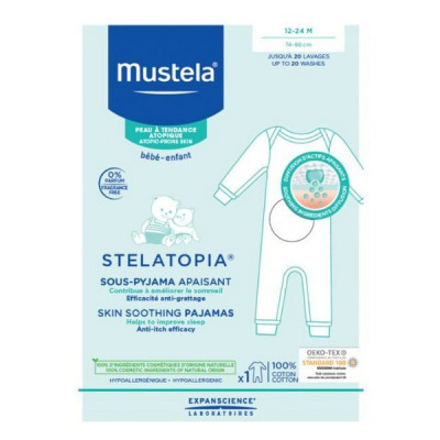Mustela Bebé Stelatopia Pijama Calmante Cutâneo 12-24M | Farmácia d'Arrábida