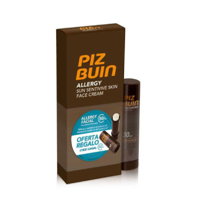 Piz Buin Allergy Creme Rosto FPS50+ Oferta Stick Labial | Farmácia d'Arrábida