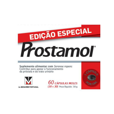 Prostamol Caps30+30 X2 Cáps | Farmácia d'Arrábida