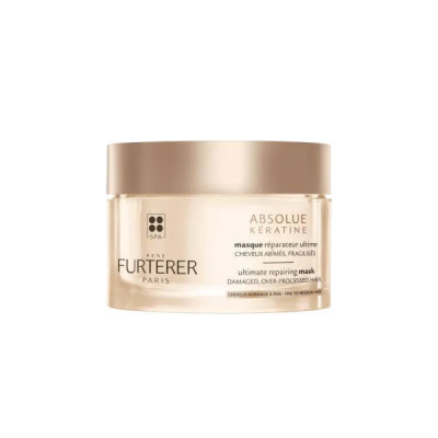 René Furterer Absolue Kératine Máscara Reparação Extrema Normais 200ml