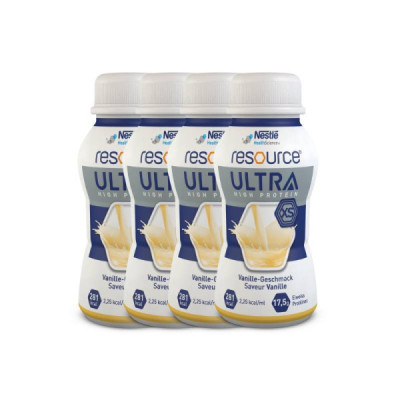 Resource ULTRA Baunilha 4x125ml | Farmácia d'Arrábida