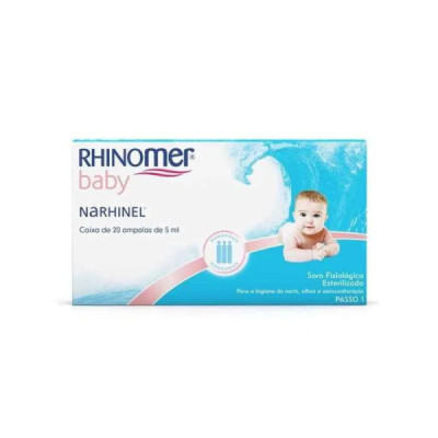 Rhinomer Baby Narhinel Soro Fisiológico 20x5ml | Farmácia d'Arrábida