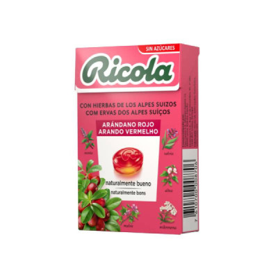 Ricola Rebuçados Arando Vermelho 50g