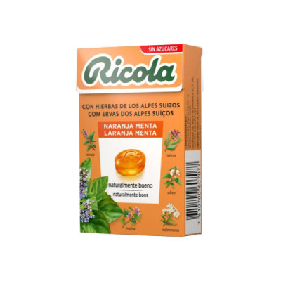 Ricola Rebuçados Laranja Menta 50g