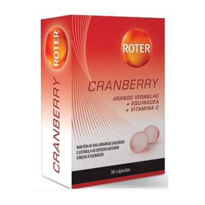 Roter Cranberry Cápsulas X30
