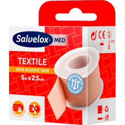 Salvelox Adesivo Ades Tx 5M X2,5Cm Carne | Farmácia d'Arrábida