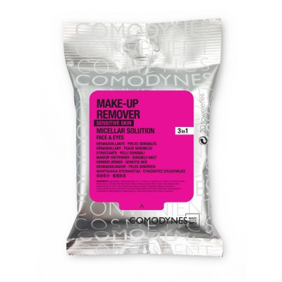 Comodynes Make-Up Remover Pele Sensível 20Uni