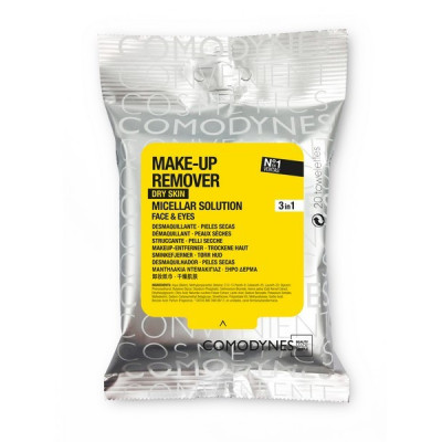Comodynes Make-Up Remover Pele Seca 20Uni