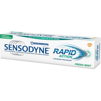 Sensodyne Rapid Pasta Dentes Fresh Mint 75mL