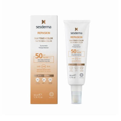 Sesderma Repaskin Facial FPS50 Tacto Seda Com Cor	50ml