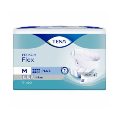TENA ProSkin Flex Plus M Fraldas x30