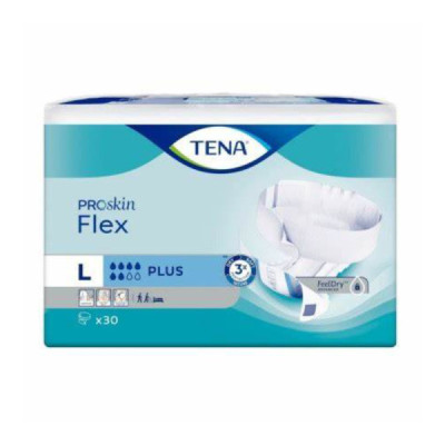 TENA ProSkin Flex Plus L Fraldas x30 | Farmácia d'Arrábida