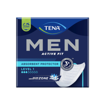 TENA Men Active Fit Level 1 Pensos x24 | Farmácia d'Arrábida