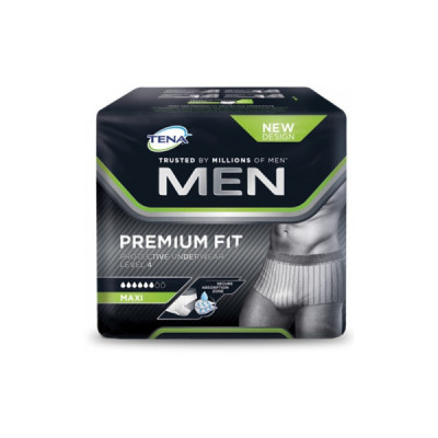 TENA Men Premium Fit Level 4 L Cuecas x10 | Farmácia d'Arrábida