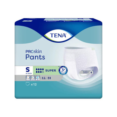 TENA ProSkin Pants Super S x12 | Farmácia d'Arrábida
