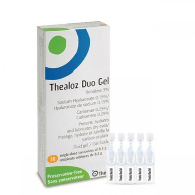 Thealoz Duo Gel Oftalmico Unid 0,4G X 30 | Farmácia d'Arrábida