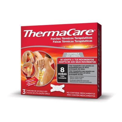 ThermaCare Faixas Térmicas Uso Versátil x3