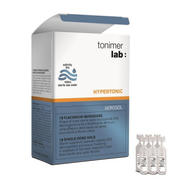 Tonimer Hiperton Amp Aerossol 3mL X 18 | Farmácia d'Arrábida