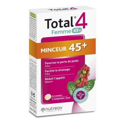 Total4 Mulher 45+ Comp X 30 Comps | Farmácia d'Arrábida