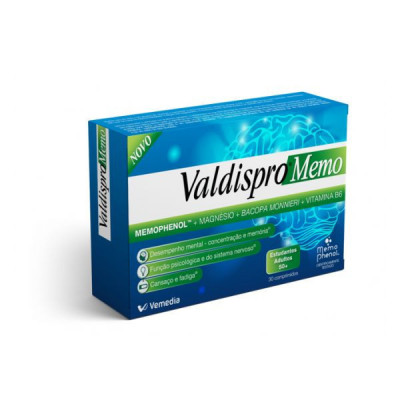 Valdispro Memo Comp X30 | Farmácia d'Arrábida