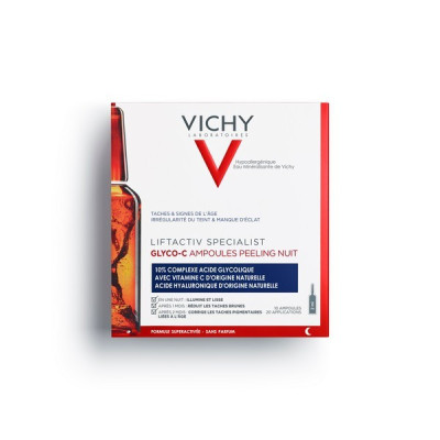 Vichy Liftactiv Glyco-C Ampolas X10 | Farmácia d'Arrábida