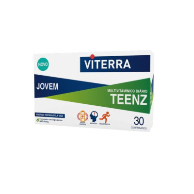Viterra Jovem Teenz Comprimidos x30 | Farmácia d'Arrábida
