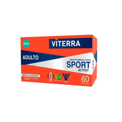 Viterra Sport Activit Adulto Comprimidos x60 | Farmácia d'Arrábida
