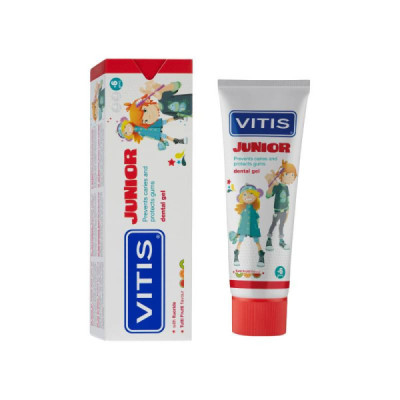 Vitis Junior Gel Dentífrico Tutti-Frutti +6Anos 75ml
