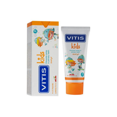 Vitis Kids Gel Dentífrico Cereja 50ml