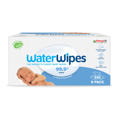 WaterWipes Toalhitas Bebé Box 9x60unidades | Farmácia d'Arrábida