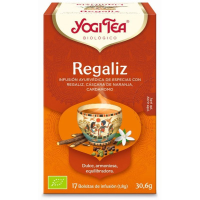Yogi Tea Bio Chá Alcaçuz 17 Saq