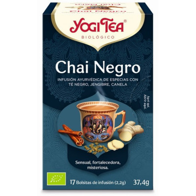 Yogi Tea Bio Chá Chai Preto 17 Saq