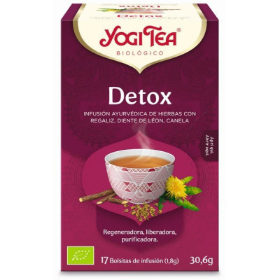 Yogi Tea Bio Cha Detox 17 Saq | Farmácia d'Arrábida