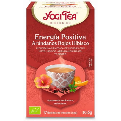 Yogi Tea Bio Cha Energia Positiva 17 Saq | Farmácia d'Arrábida