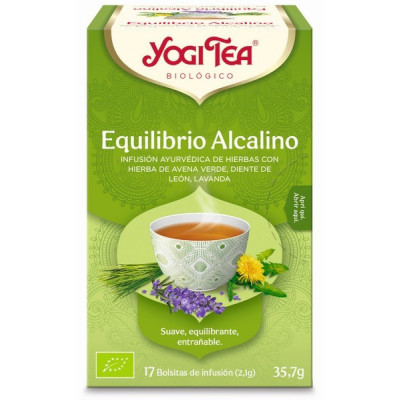 Yogi Tea Bio Cha Equilibrio Alcalino 17 Saq | Farmácia d'Arrábida