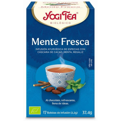 Yogi Tea Bio Cha Menta Fresca 17 Saq | Farmácia d'Arrábida